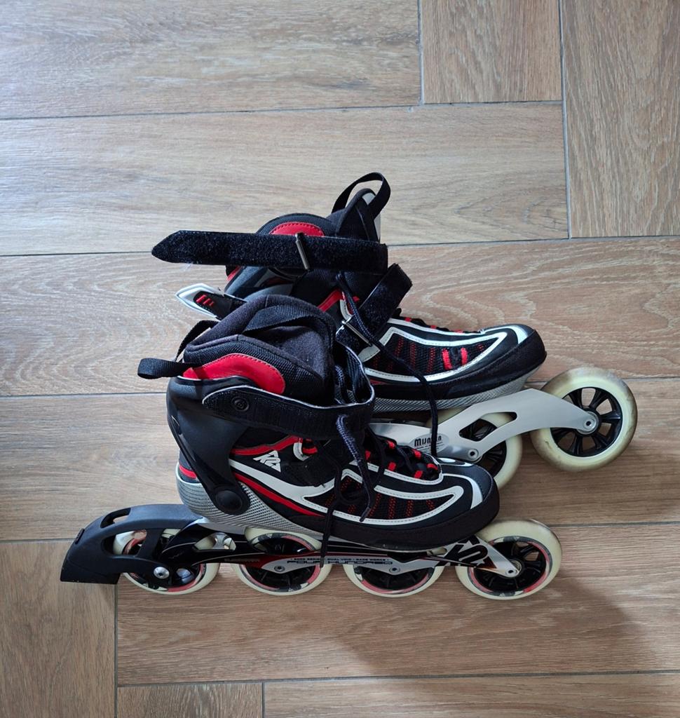 K2 SoftBoot Inline Skates met bescherming - Maat 42, K2, Gebruikt, Dames, Ophalen of Verzenden