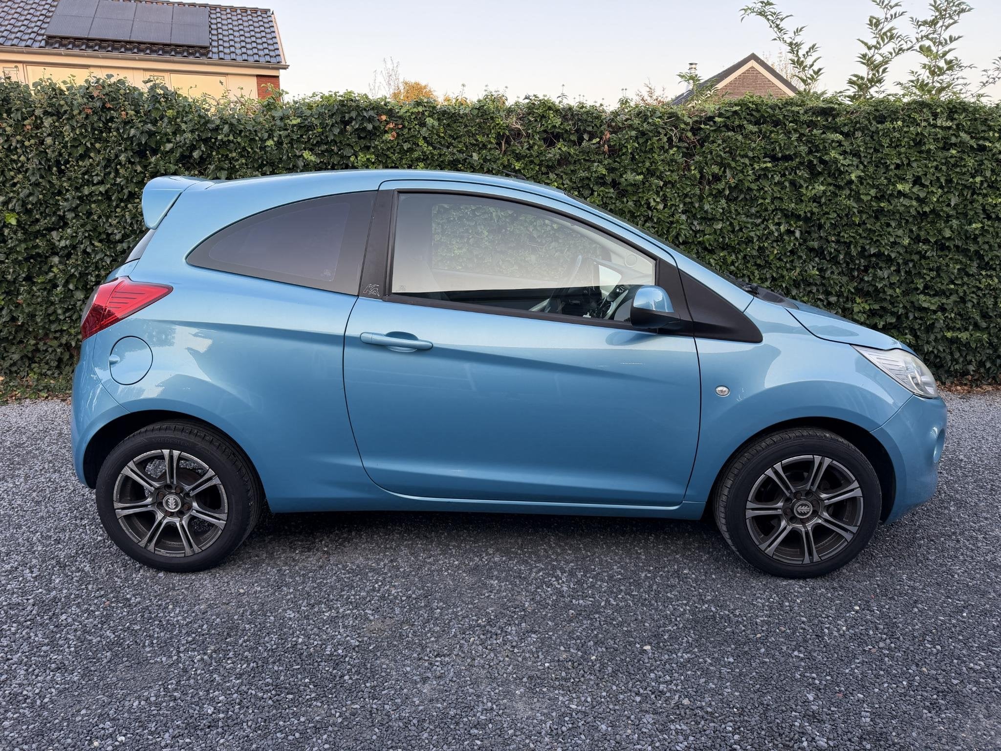 Ford Ka 1.2 Titanium | Airco | Elekt. Ramen | LMV | Privacy, Voorwielaandrijving, Stof, Gebruikt, 1242 cc