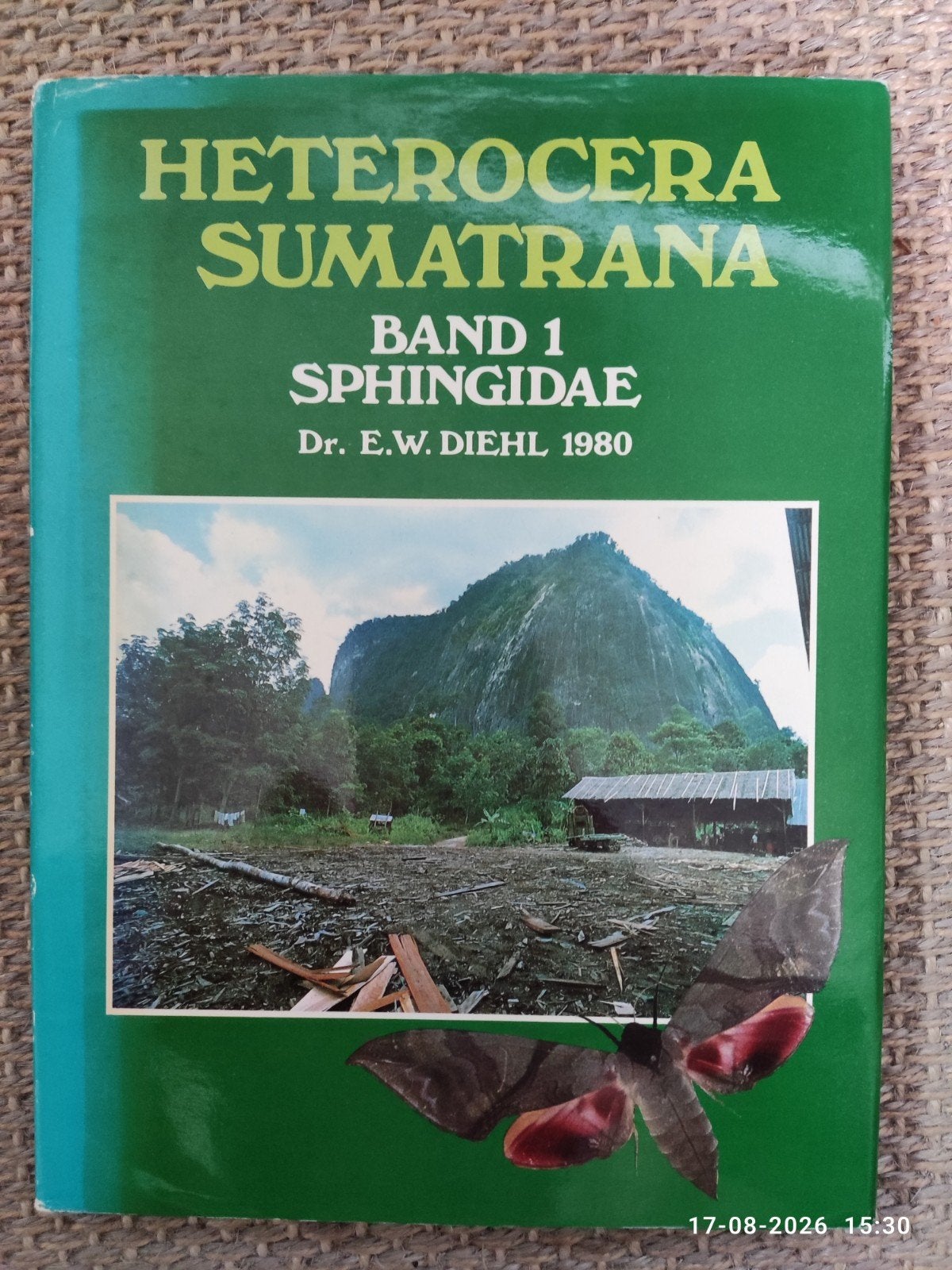 Heterocera Sumatrana - Diehl, Boeken, Ophalen of Verzenden, E. W. Diehl, Natuurwetenschap