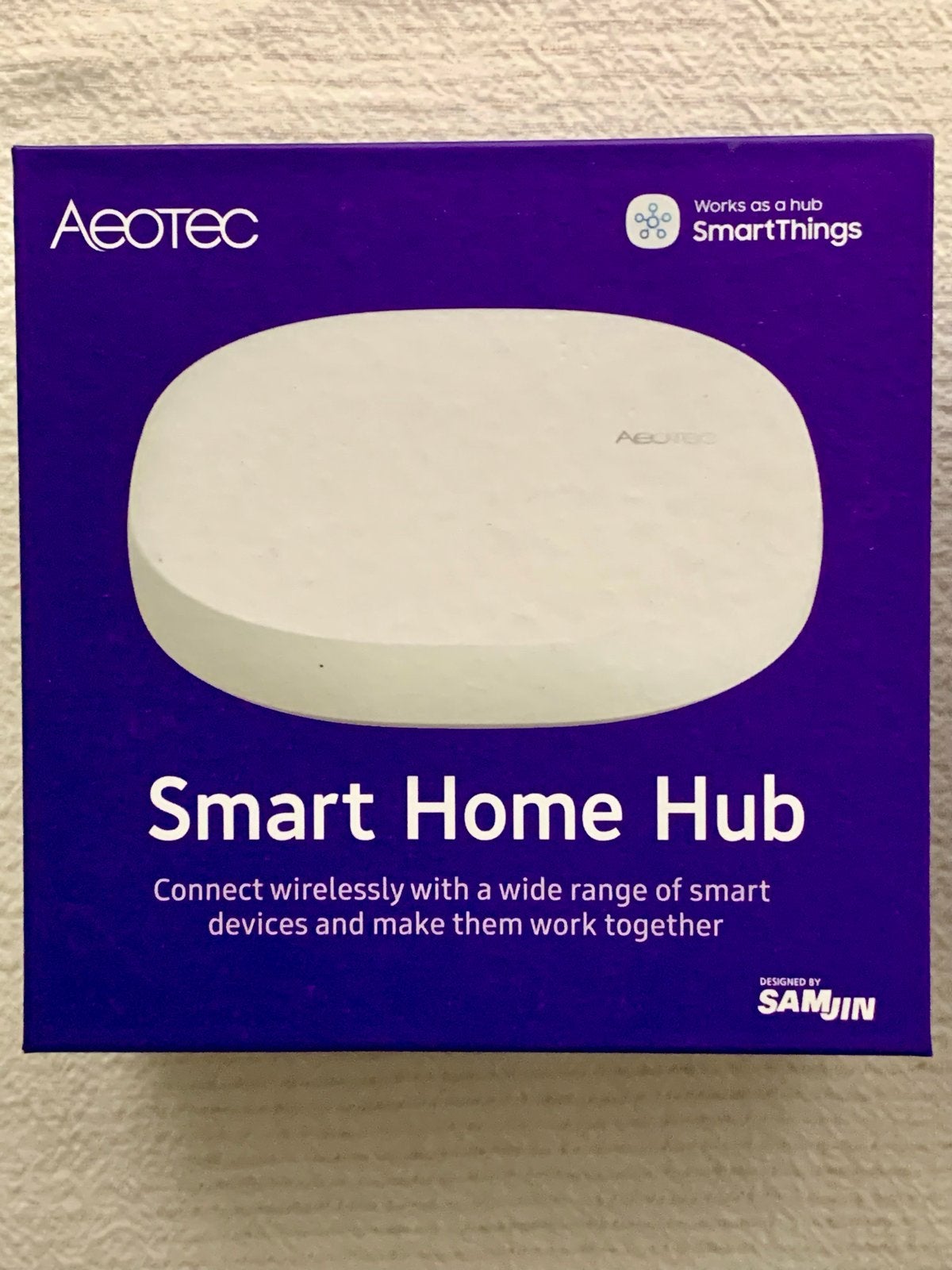 Aeotec SmartThings Smart Home Hub Gateway, Computers en Software, Ophalen of Verzenden, Zo goed als nieuw