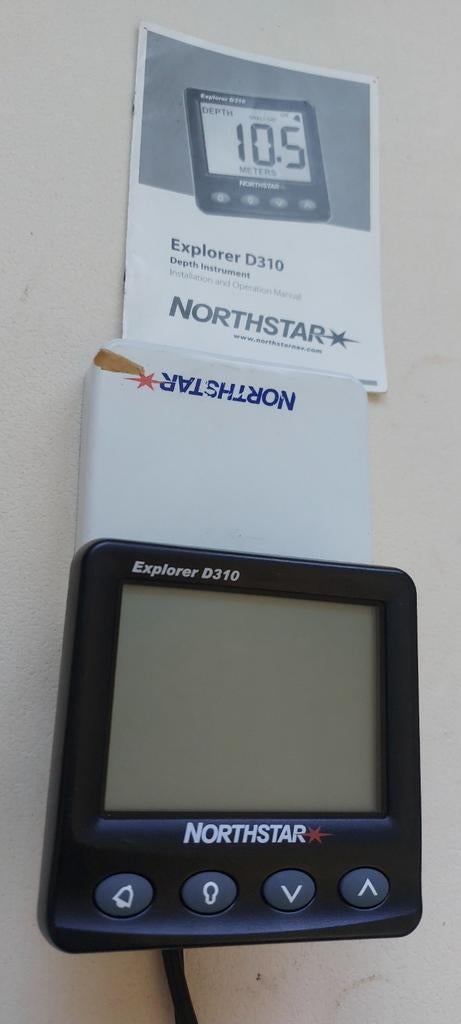 Northstar Navman Explorer D310 Diepte-instrumentdisplay D310, Ophalen of Verzenden, Zo goed als nieuw, Gps of Kompas