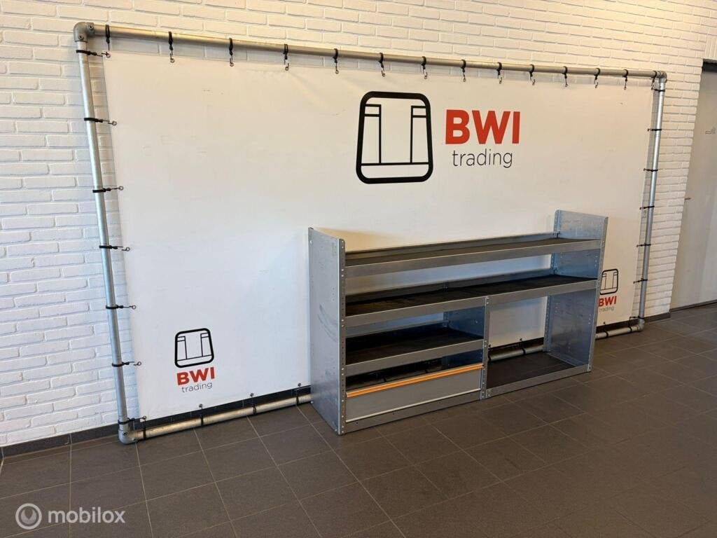 Finnerup bedrijfswageninrichting / businrichting/ vakkenkast, Ophalen of Verzenden