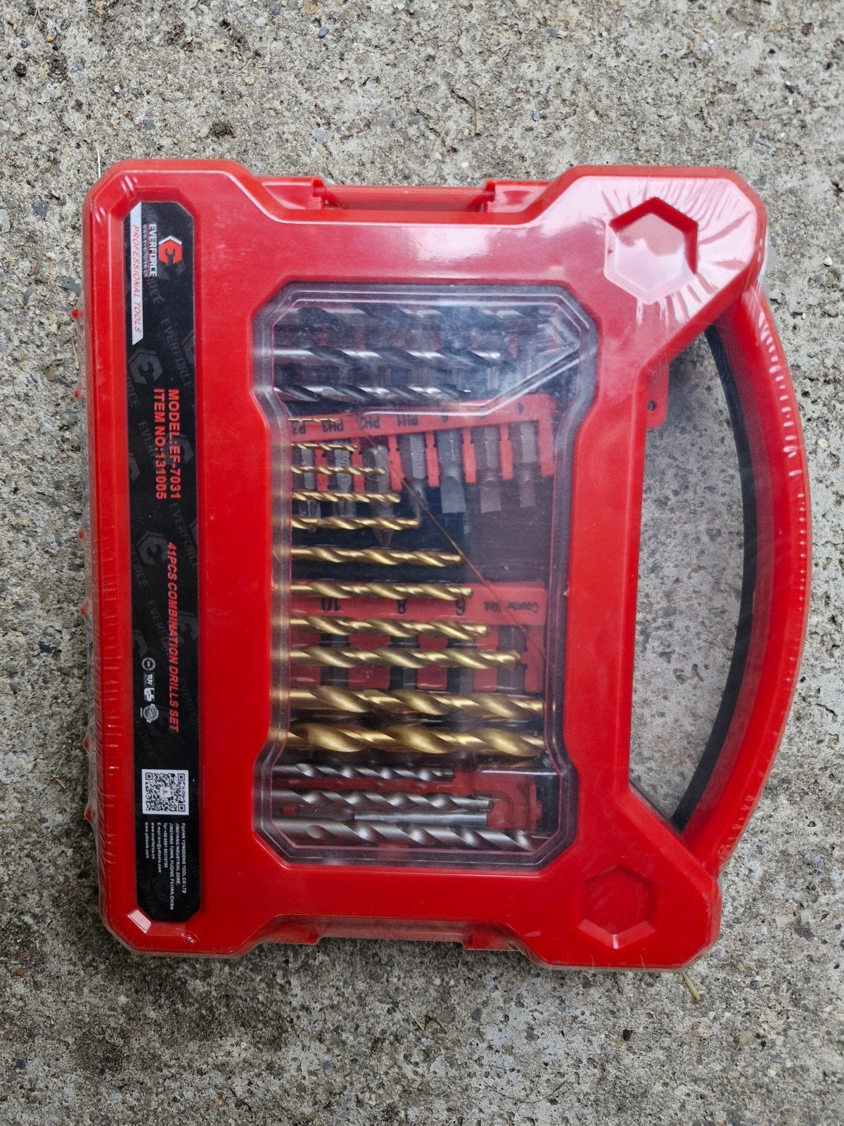 Everforce 41-delige Boren- en Bitset – Nieuw in koffer, Ophalen of Verzenden, Nieuw