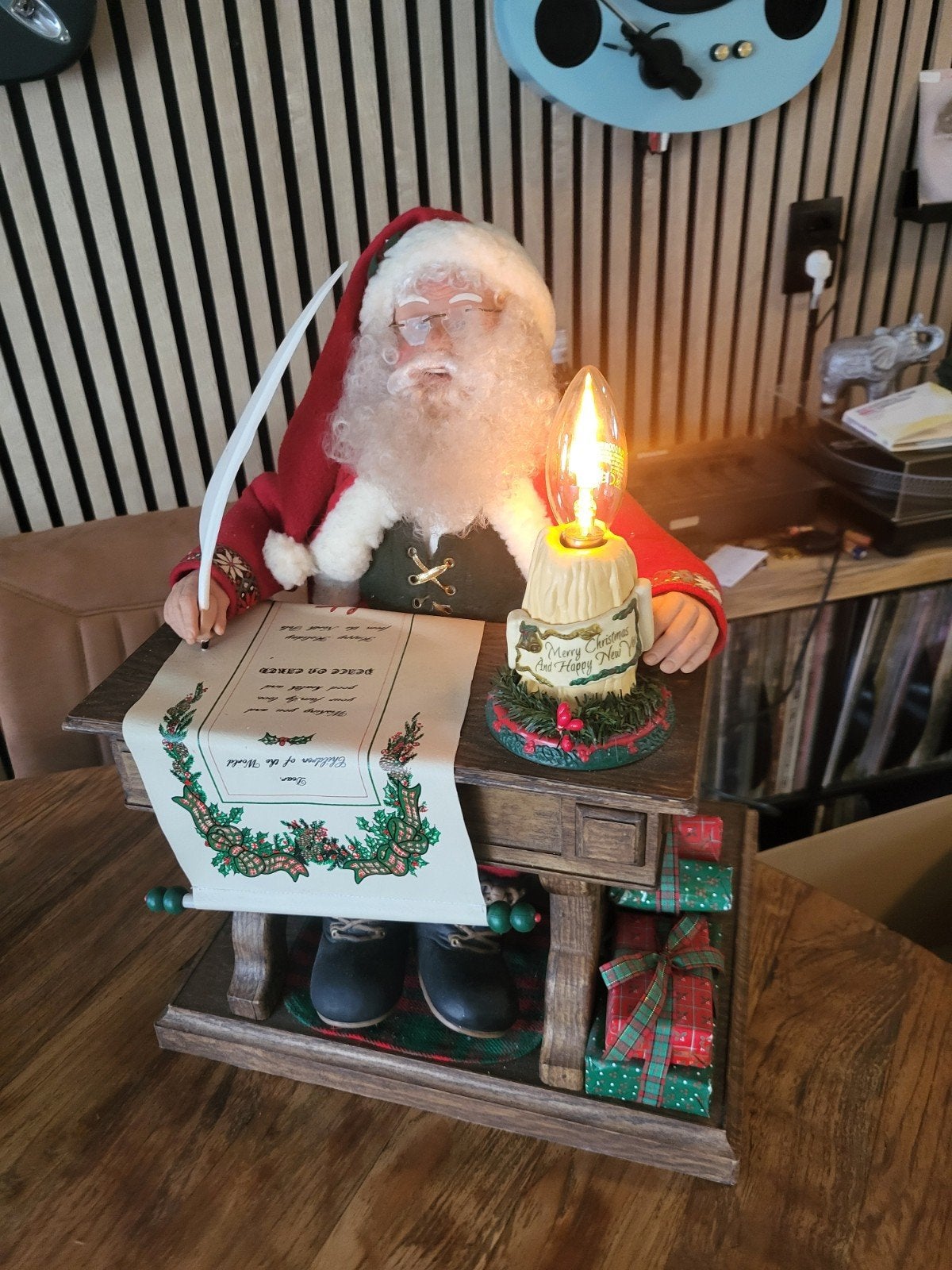 kerstman met verlichting, Diversen, Kerst, Ophalen