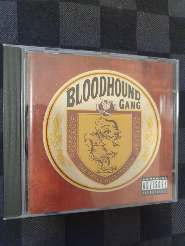 Bloodhound gang one fierce beer coaster, Verzenden, Gebruikt, Poprock