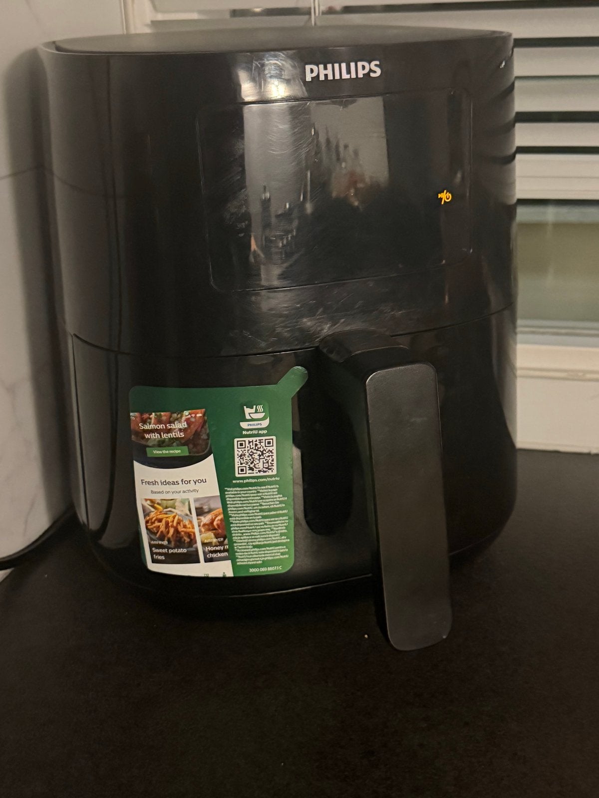 Philips Essential Airfryer HD9252/90 – Digitaal – Zwart, Ophalen, Gebruikt, Airfryer, 750 t/m 999 gram