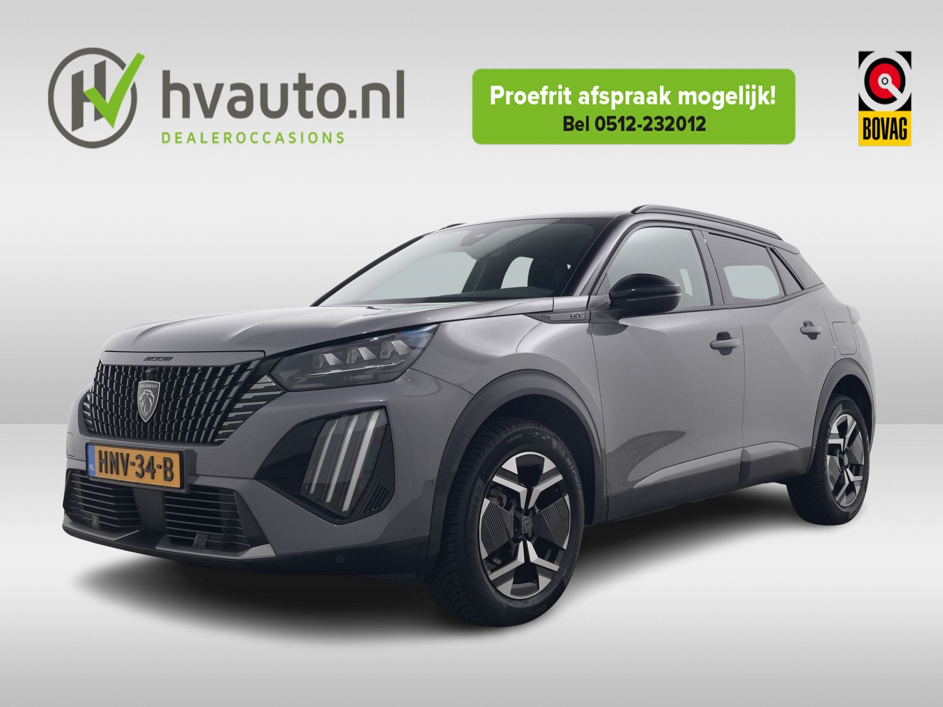 Peugeot 2008 1.2 TURBO 130PK GT EAT8 | Leer/alcantara | Elek, Auto's, Gebruikt, 1199 cc, 1180 kg, 3 cilinders
