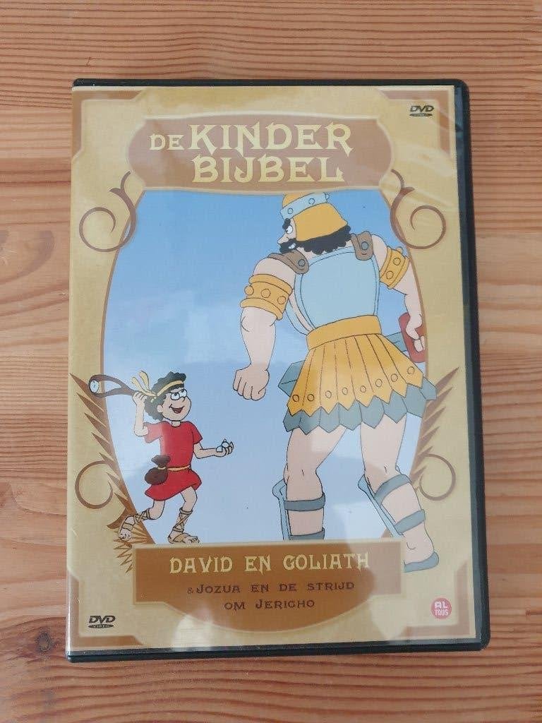 DVD - De Kinderbijbel - David en Goliath / Jozua en de ....., Alle leeftijden, Ophalen of Verzenden, Gebruikt