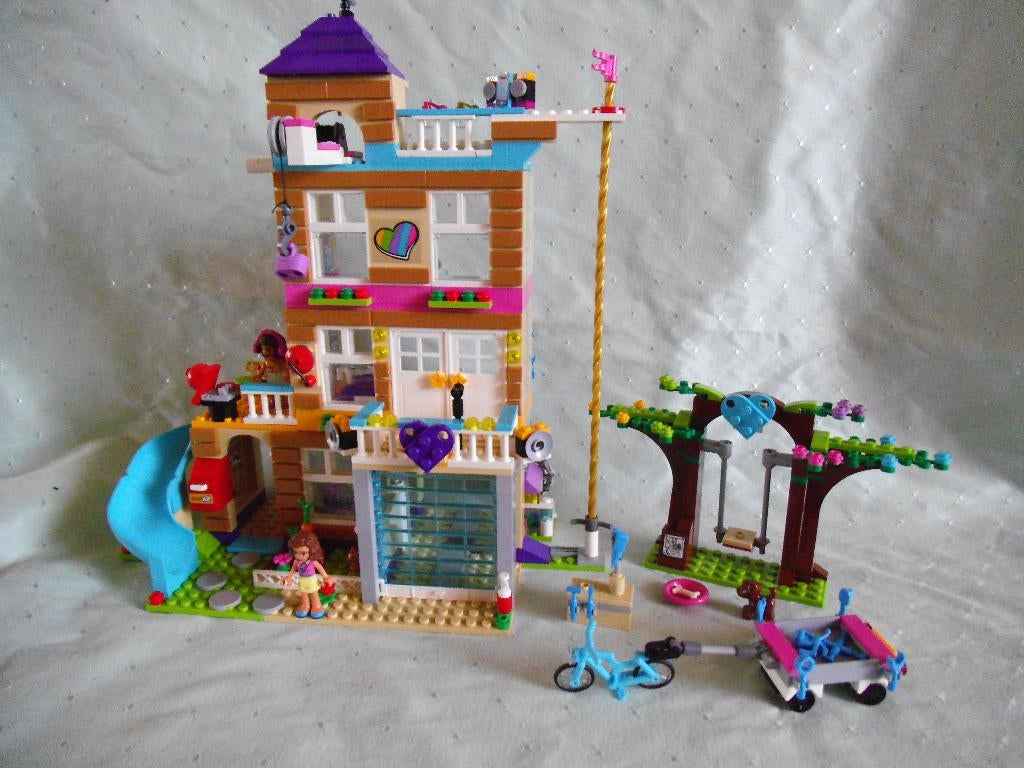 lego friends vriendschapshuis, Gebruikt, Friends, Ophalen of Verzenden, Complete set