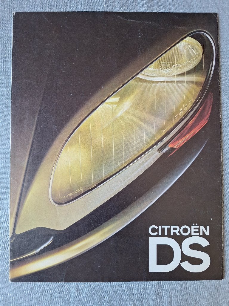 Brochure CITROEN DS -  1970 NL., Boeken, Verzenden, Gelezen, Citroën