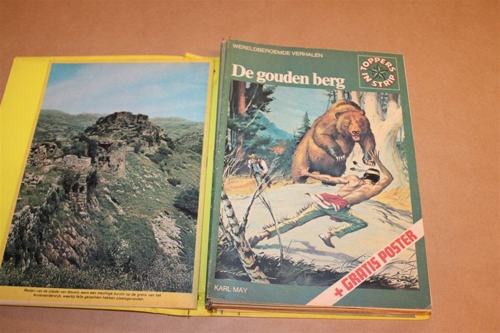 Toppers in Strip — Complete Map 4 met 16 Delen 1975, Boeken, Stripboeken, Eén stripboek, Ophalen of Verzenden, Gelezen