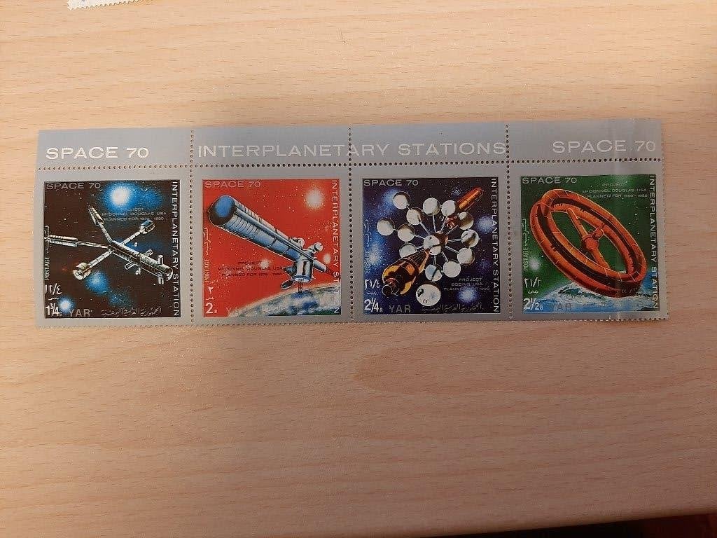 Ruimtevaart Space 70 ruimtestation, Verzenden, Postfris, Overige thema's