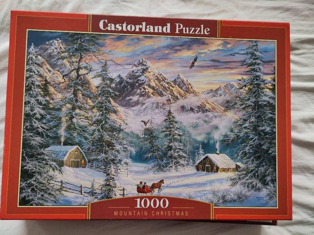 Puzzel 1000 stukjes, Hobby en Vrije tijd, Denksport en Puzzels, Ophalen, 500 t/m 1500 stukjes, Zo goed als nieuw, Legpuzzel