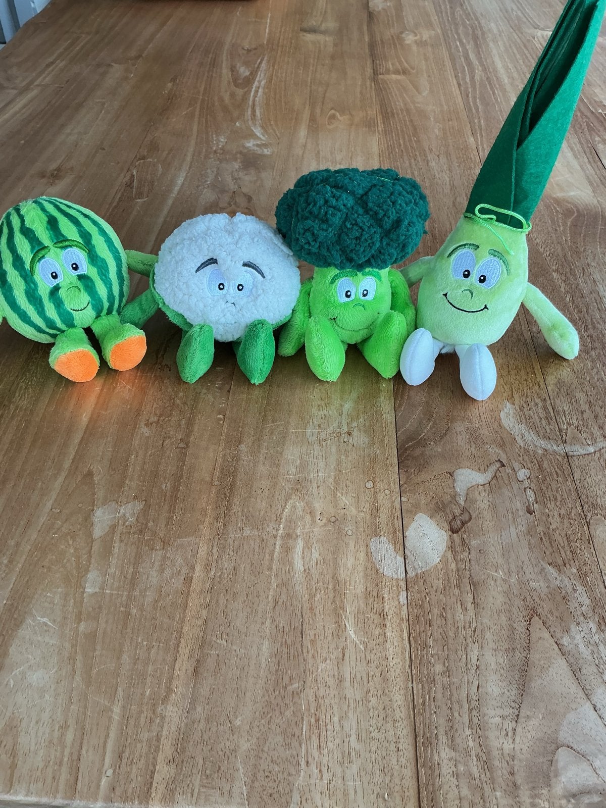 Lidl Groente Knuffels - Set van 4, Lidl, Overige karakters, Overige typen, Nieuw