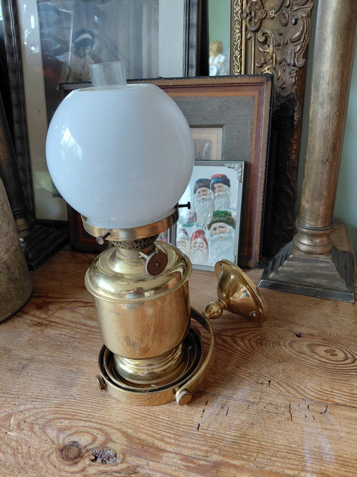 Scheepslampje antiek, Antiek en Kunst, Antiek | Lampen, Ophalen of Verzenden