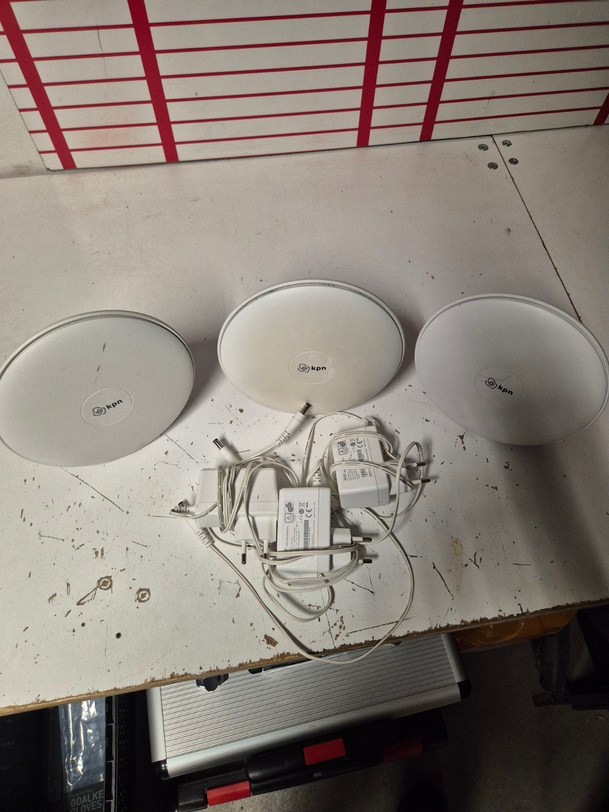 KPN Wifi Versterkers (3 stuks) met adapters, Ophalen of Verzenden, Gebruikt, Router, KPN