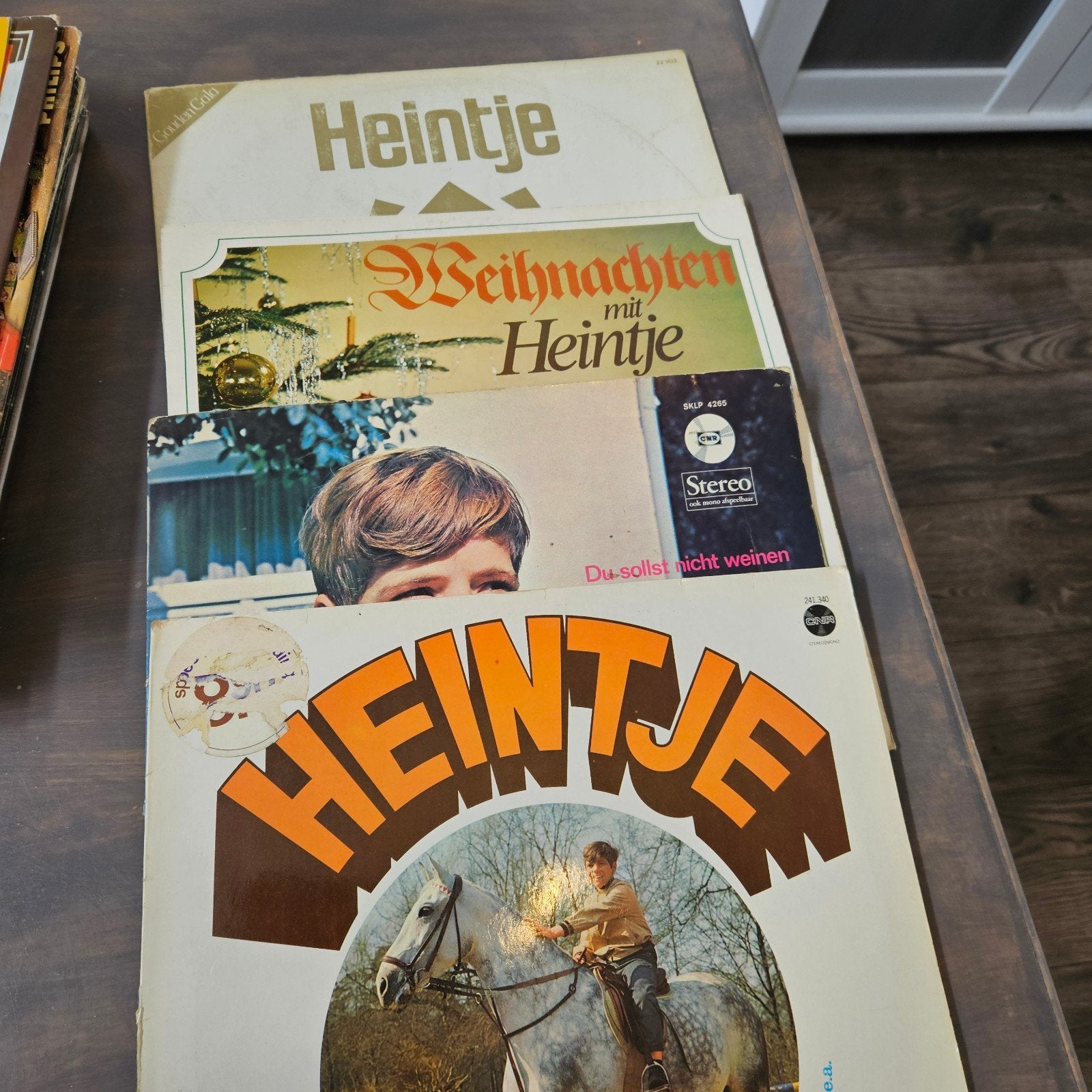 Lp s   heintje ., Ophalen, Zo goed als nieuw, 12 inch, Levenslied of Smartlap