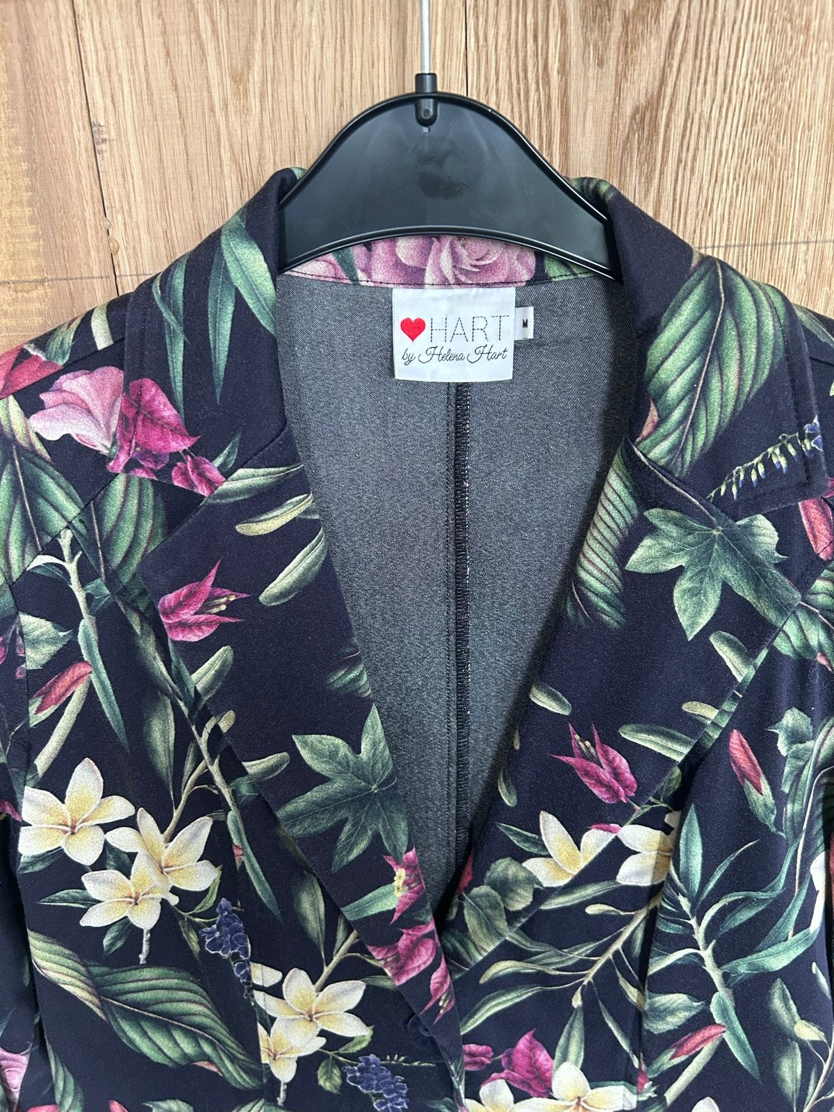 HART by Helena Hart Jasje met bloemenprint, Maat 38/40 (M), Meerkleurig, Ophalen of Verzenden, Zo goed als nieuw