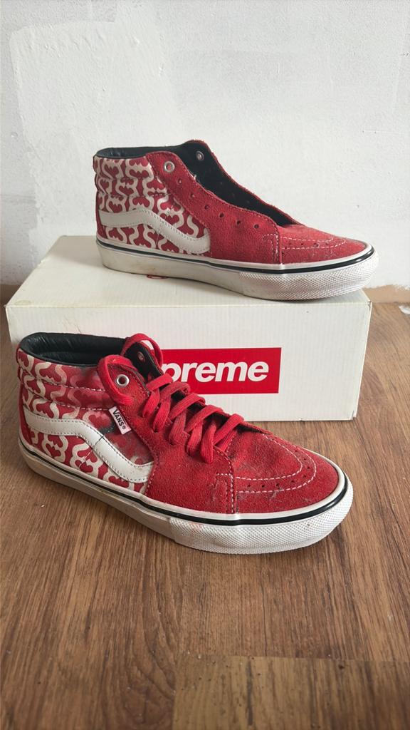 Vans supreme skate grosso mid maat 40.5, Gebruikt, Jongen of Meisje, Schoenen, Ophalen of Verzenden