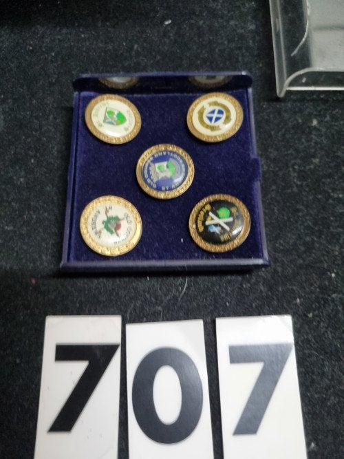 badgeset harrods 5 stuks [707], Ophalen of Verzenden, 'T Olde Gre-j, Info@toldegrej.nl, Endepoelstraat 20f Didam