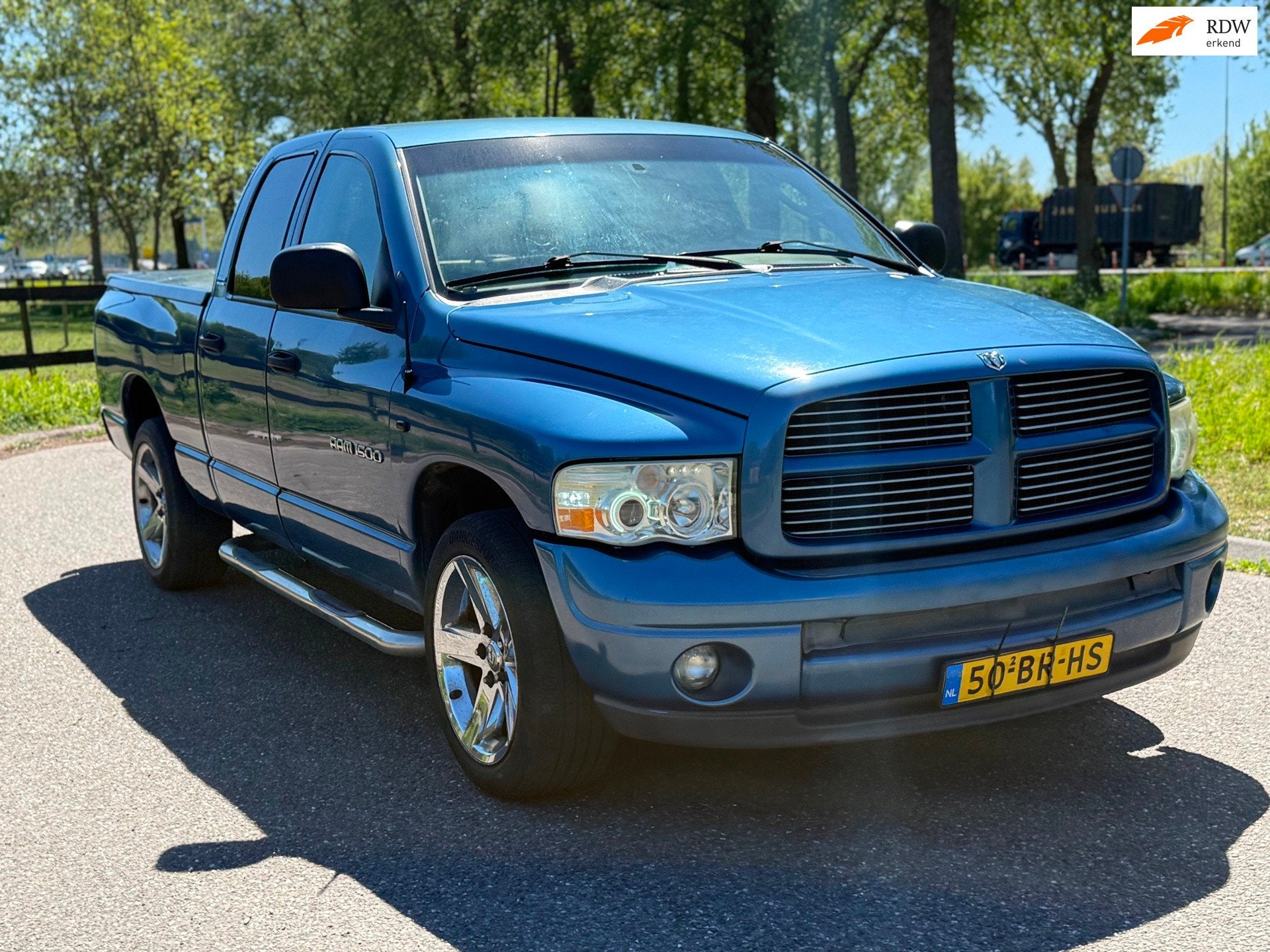Dodge RAM 1500 5.9 Benzine Automaat Dubbel Cabine Pick Up, Stoelverwarming, Gebruikt, 8 cilinders, Overige carrosserieën