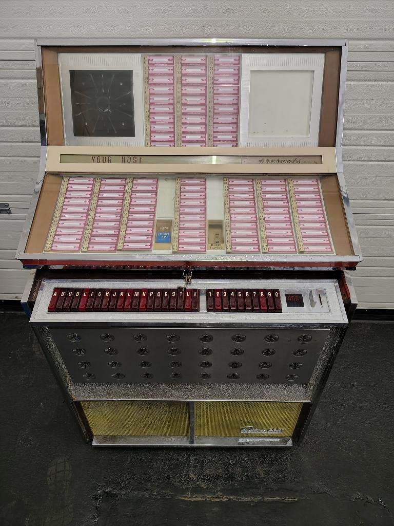 Rowe-AMi JBM/ Tropicana (1963) jukebox /opknapper !!, Verzamelen, Automaten | Jukeboxen, Ophalen, 1950 tot 1960, Seeburg