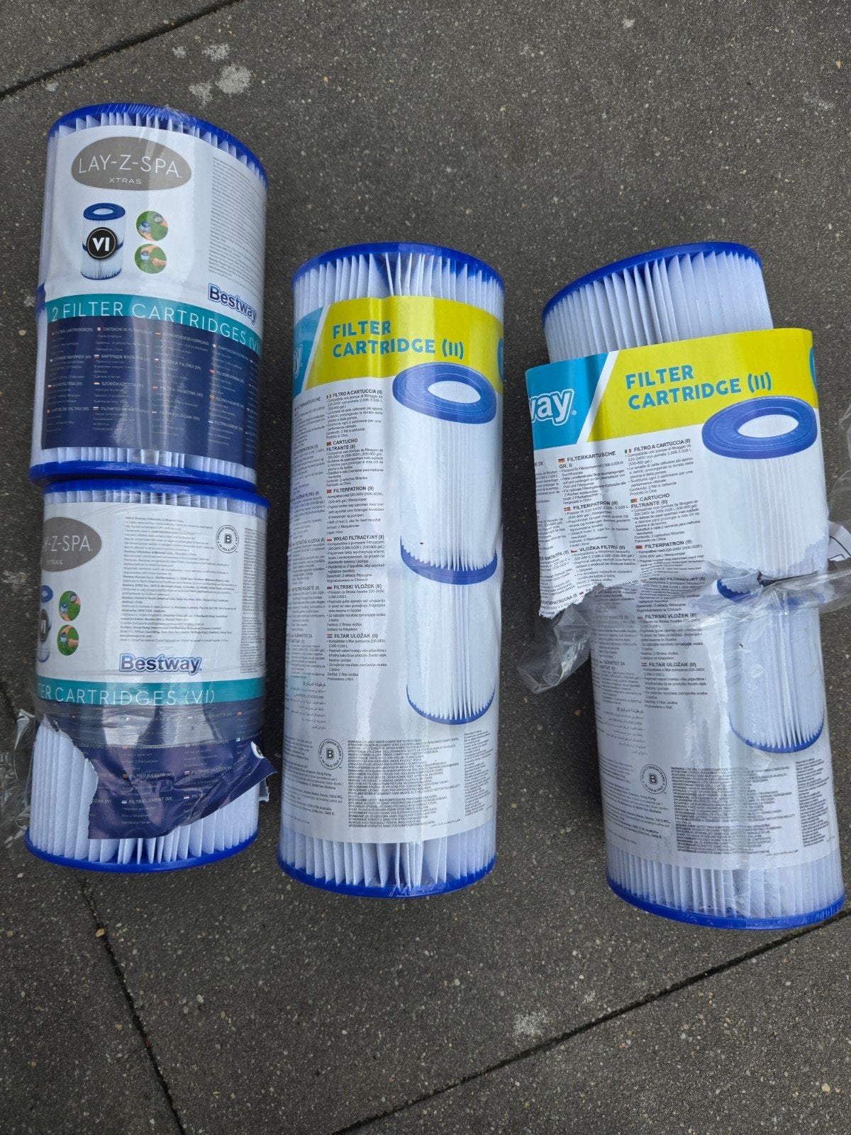 Bestway Lay-Z-Spa Filter Cartridges (Type VI en II), Tuin en Terras, Zwembad-toebehoren, Ophalen, Nieuw, Filter