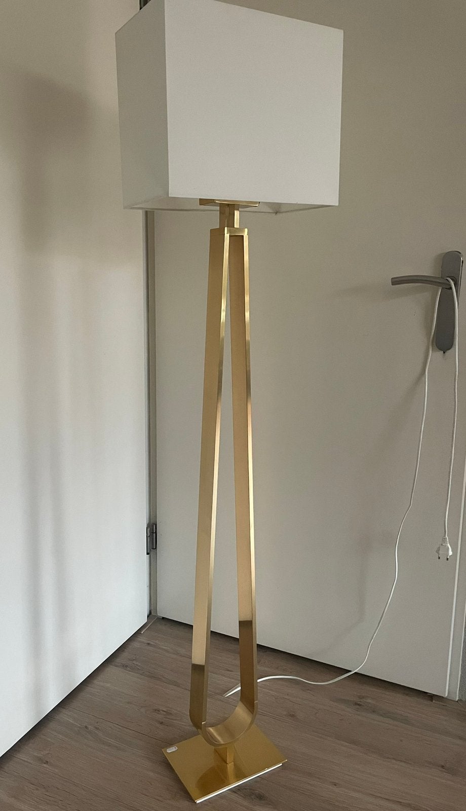IKEA KLABB vloerlamp - design lamp - eyecatcher - lamp, Ophalen, 100 tot 150 cm, E27 (groot), Zo goed als nieuw