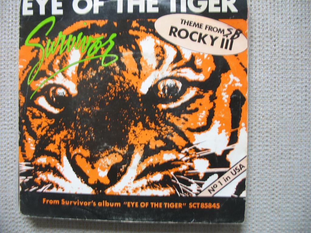 Survivor - Eye of the tiger, Gebruikt, 7 inch, Single, Ophalen of Verzenden