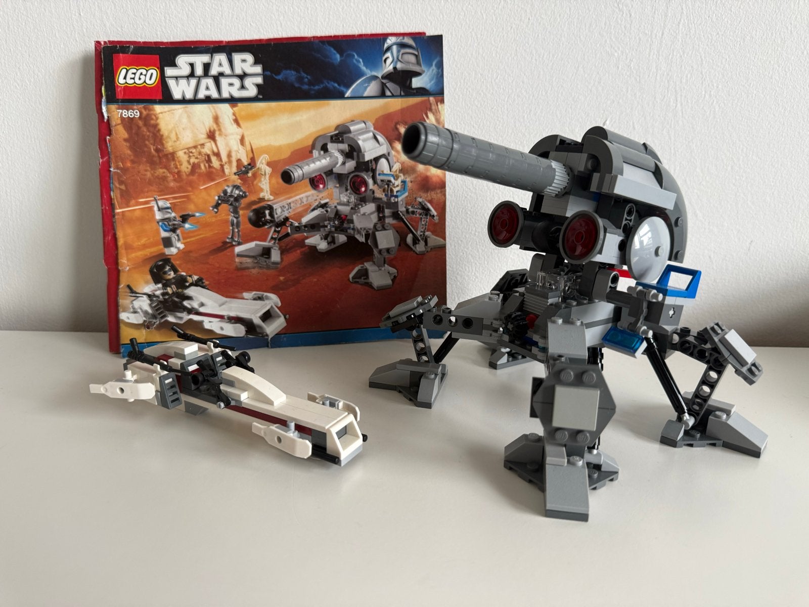 Lego Star Wars 7869: Battle for Geonosis (zonder minifigs), Gebruikt, Star Wars, Lego, Ophalen of Verzenden