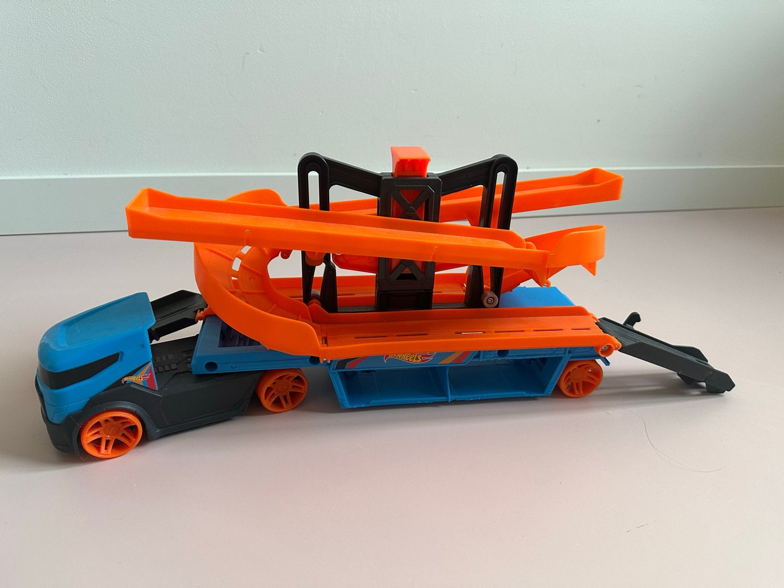 Hot Wheels Track Builder Unlimited Multi-Lane Speed Stripper, Ophalen of Verzenden, Zo goed als nieuw