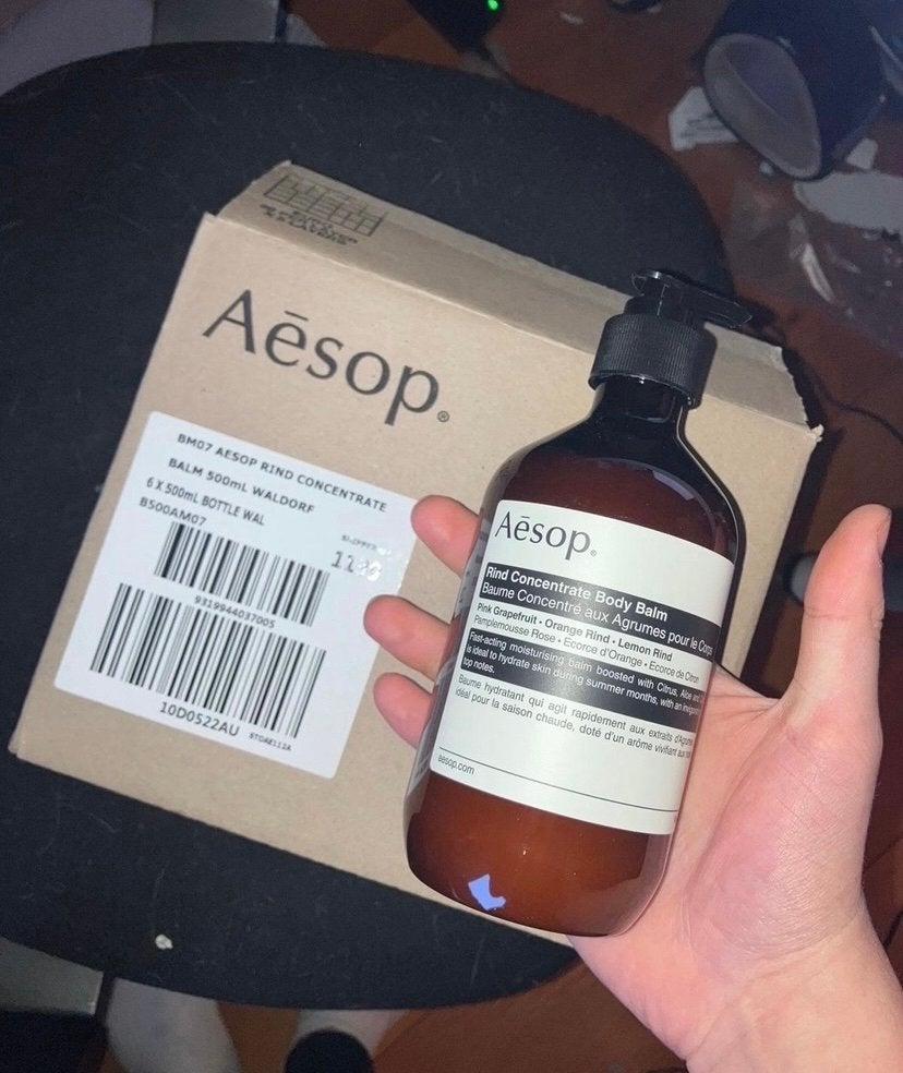 Aesop Rind Concentrate Body Balm 500ml - Nieuw, Utrechtsestraat 23, 1017VK, Amsterdam, Verzenden, Aēsop, Bodylotion, Crème of Olie