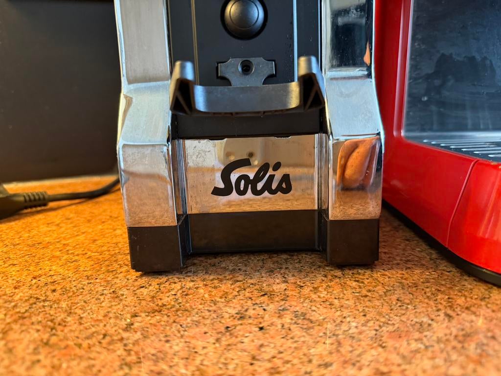 Solis Eureka Mignon 1663 koffiemolen – RVS – zilver, Witgoed en Apparatuur, Ophalen, Gebruikt, Espresso apparaat
