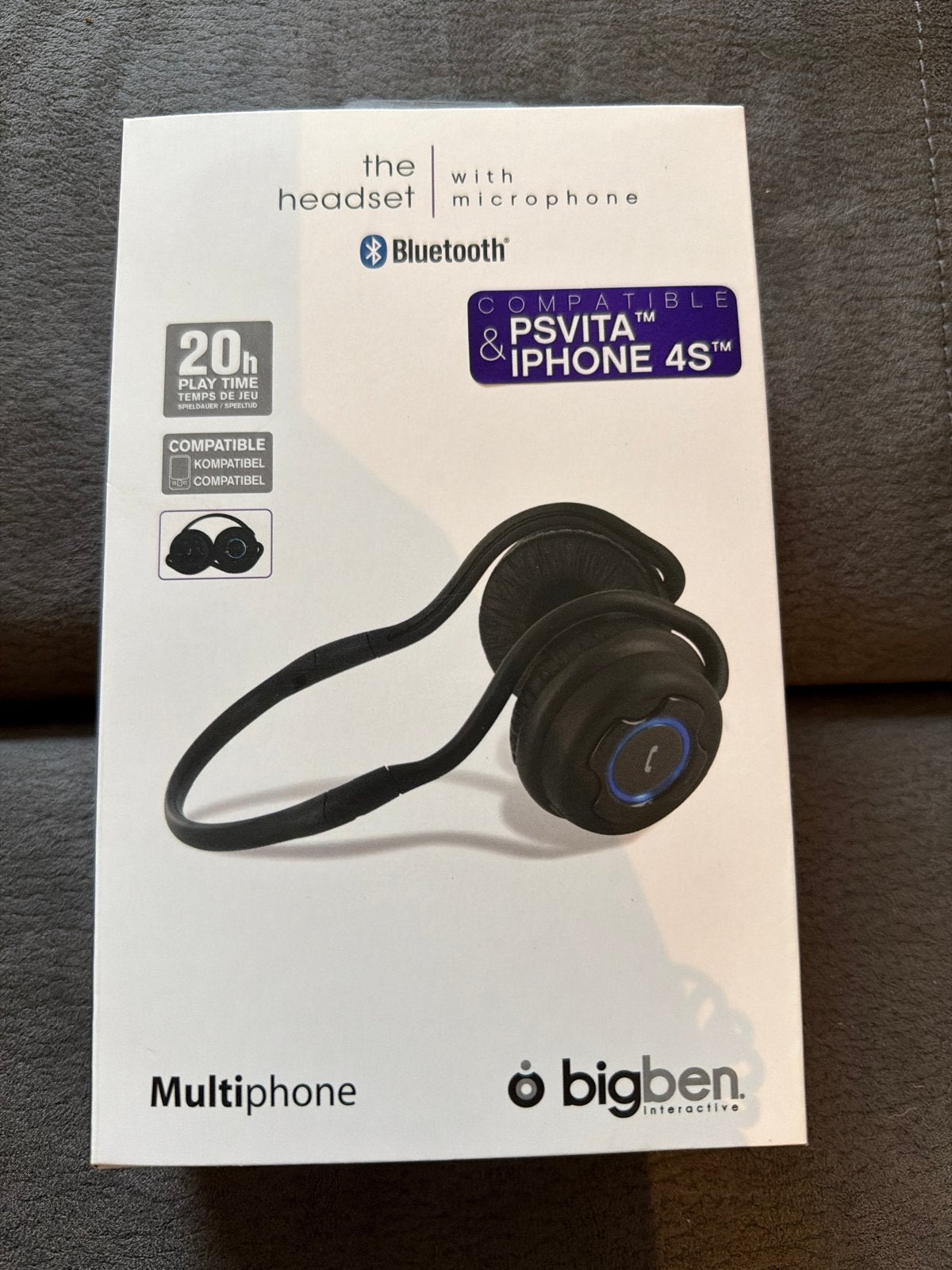 Bigben Interactive Bluetooth Headset met Microfoon