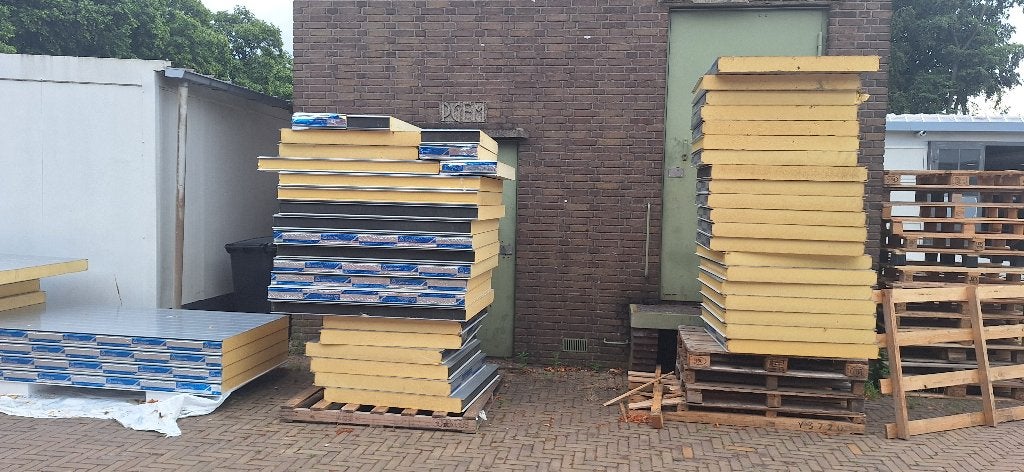 sandwichpanelen rest stukken, Ophalen, Nieuw, Overige materialen, 100 mm of meer