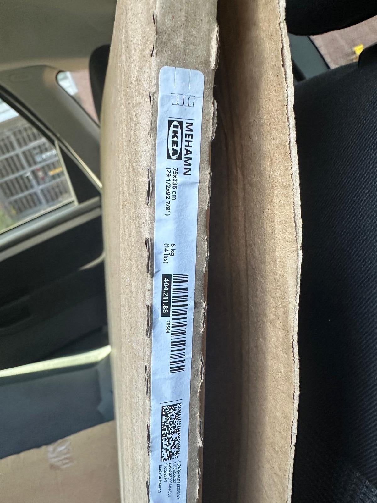IKEA MEHAMN PAX Schuifdeurpanelen Wit/Eikeneffect, Ophalen, 200 cm of meer, Nieuw, 50 tot 100 cm