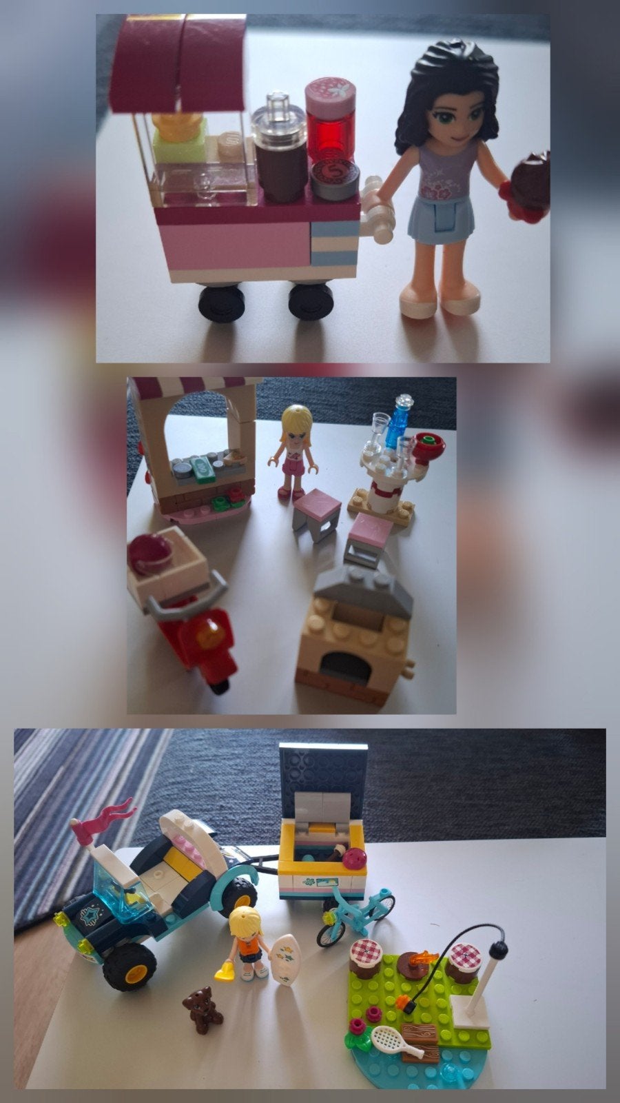 3 lego friends setjes met handleiding (30396, 41364, 41092), Ophalen of Verzenden, Zo goed als nieuw