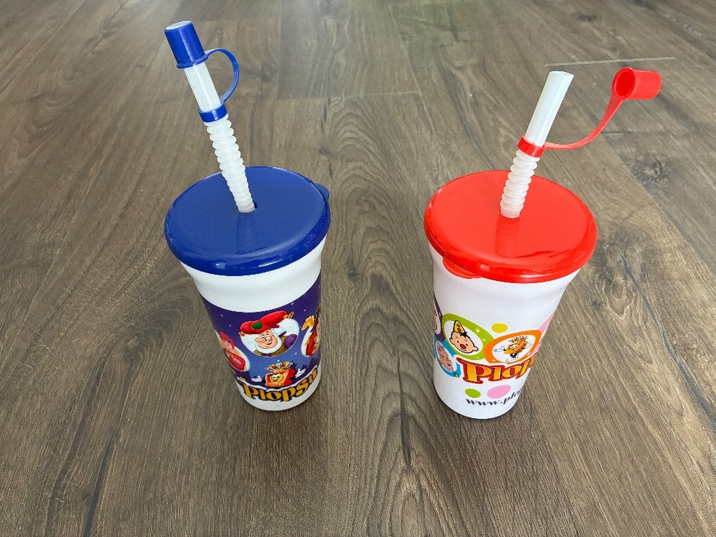 Plopsa - Drinkbekers (2x), Ophalen of Verzenden, Nieuw