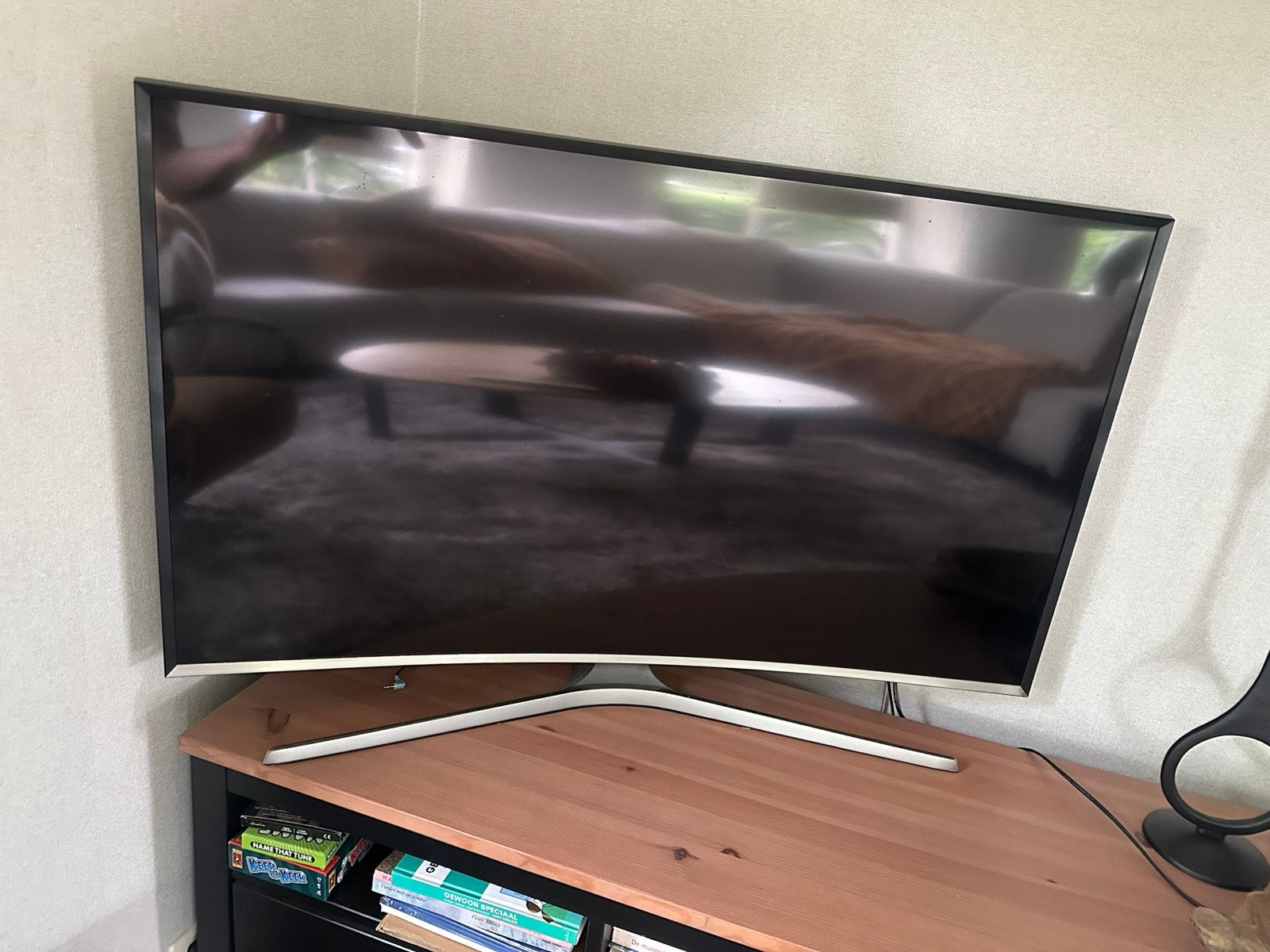 Samsung 48 inch curved (lees beschrijving), Audio, Tv en Foto, Televisies, Ophalen, Gebruikt, 50 Hz, Samsung
