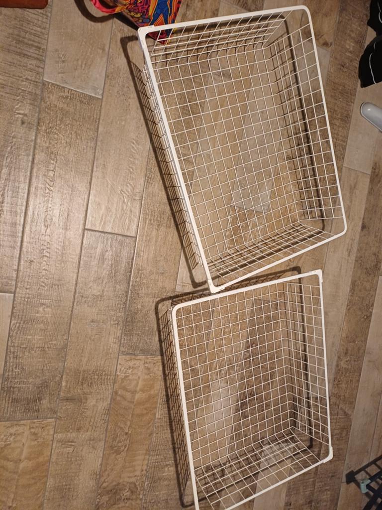 Compliment draadmanden, Huis en Inrichting, Kasten | Kledingkasten, Ophalen, 25 tot 50 cm, Minder dan 100 cm