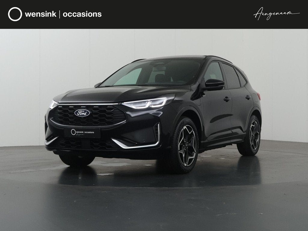 Ford Kuga 2.5 PHEV ST-Line X | Panoramadak | Winterpakket |, Auto's, Ford, 14 kWh, Gebruikt, 4 cilinders, Leder en Stof
