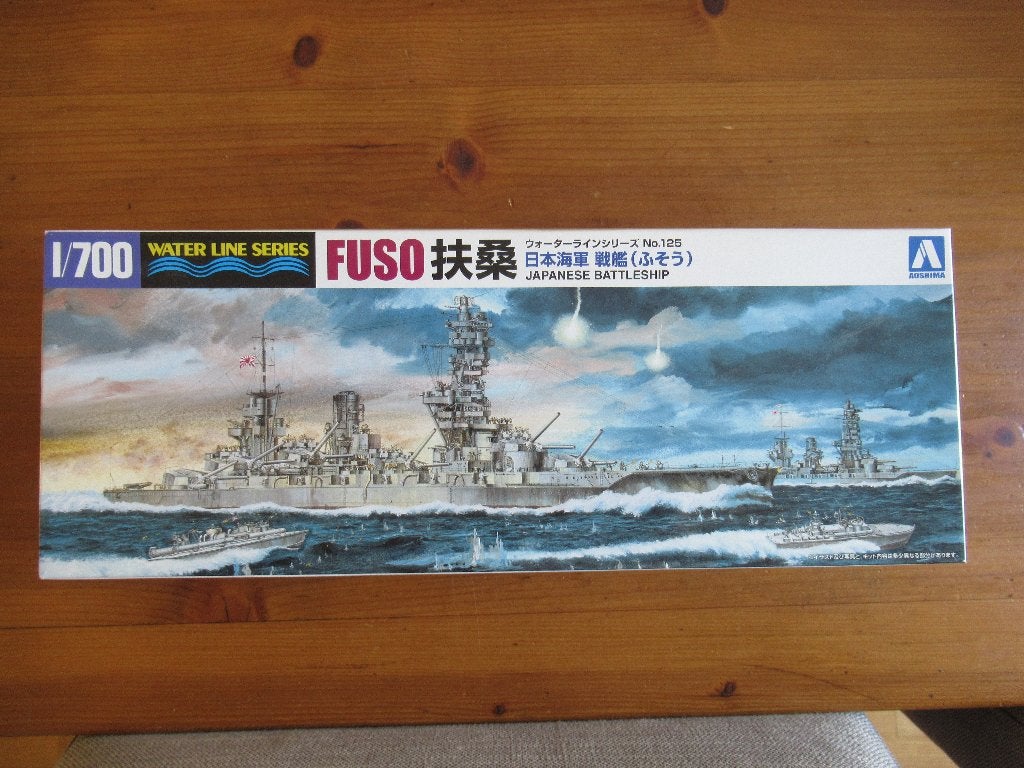 Japanese Battleship Fuso (Aoshima 1/700), Ophalen of Verzenden, Nieuw, 1:200 of kleiner, Overige merken