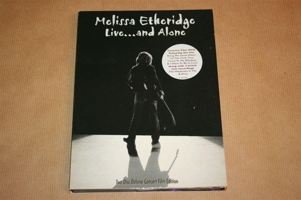 Melissa Etheridge — Live... and Alone 2 DVD Deluxe Film Ed., Alle leeftijden, Ophalen of Verzenden, Gebruikt