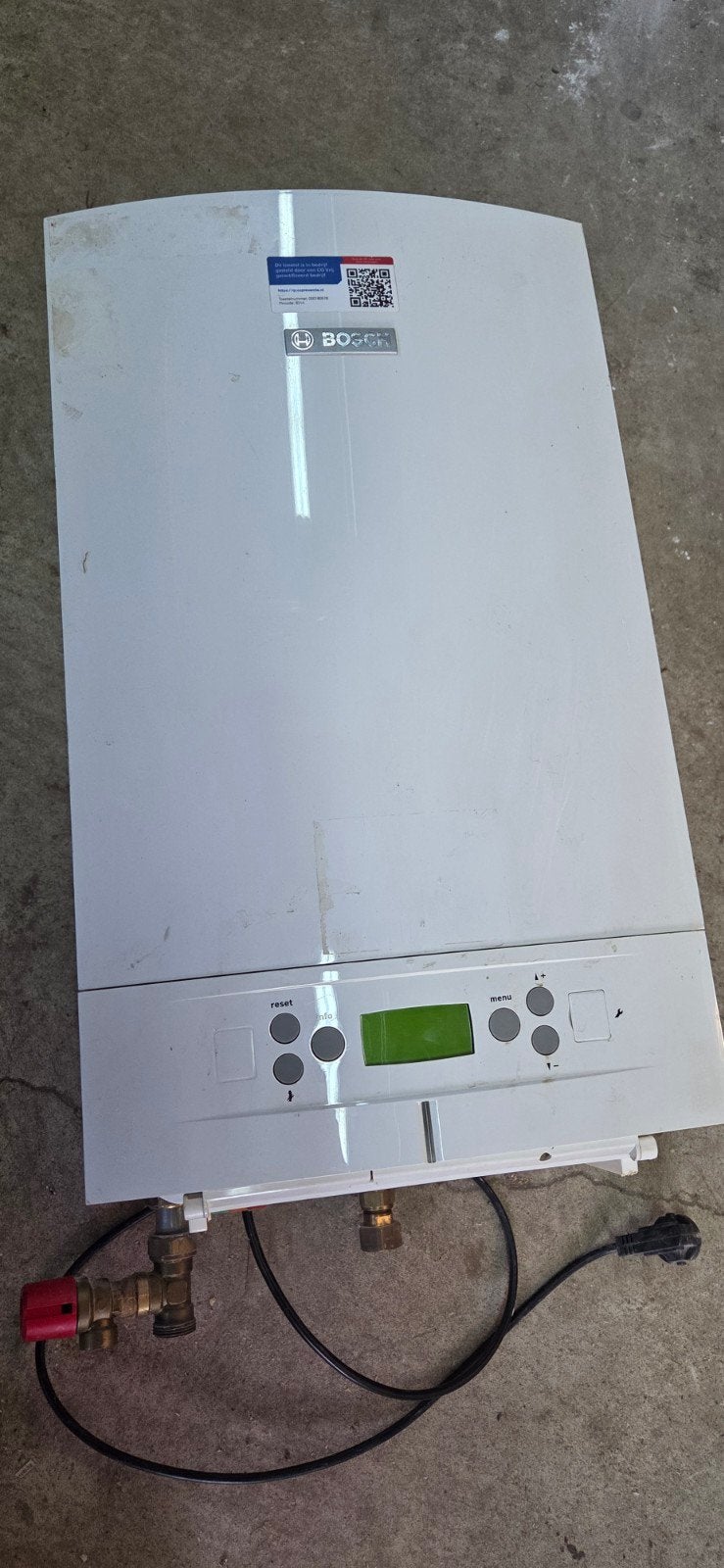 Bosch 24 HRC HR-combi ketel, Ophalen, 30 tot 80 cm, Gebruikt, Cv-ketel of Combi-ketel