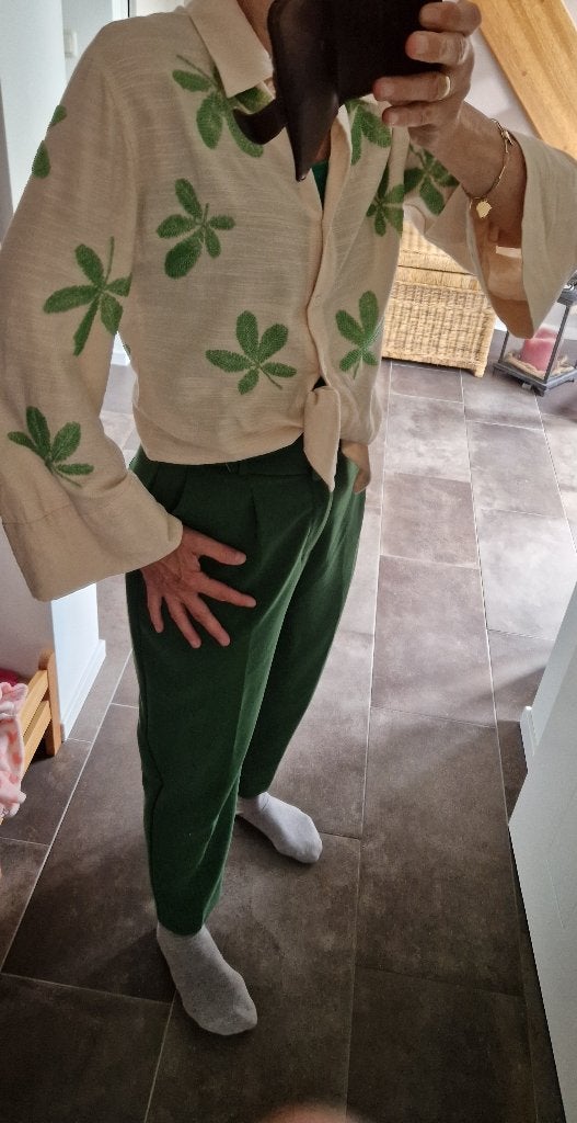 Zara blouse s en broek m, Maat 38/40 (M), Zara, Ophalen of Verzenden, Lang