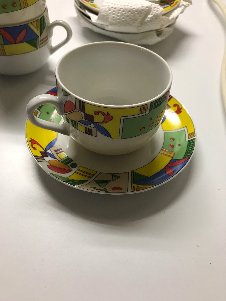 Kop en schotel set - Fine Royal Porcelain, Overige merken, Nieuw, Ophalen of Verzenden, Modern