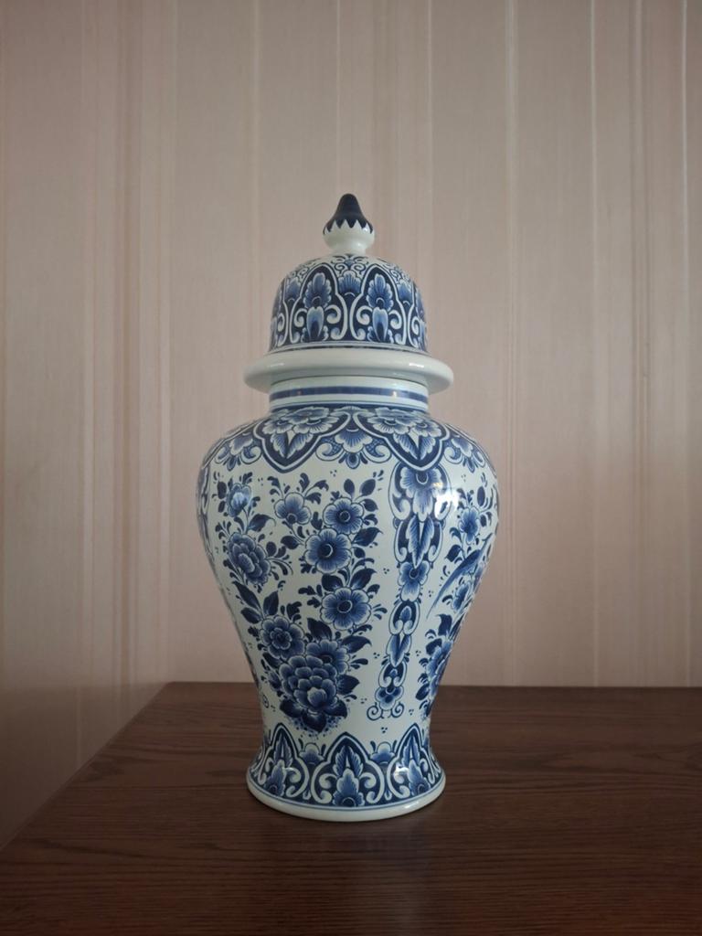 Prachtige Delfts Blauwe Gemberpot - Oud Delft, Ophalen of Verzenden
