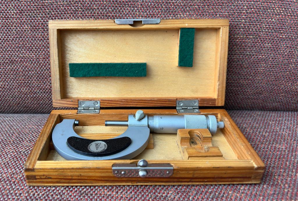 Feinmess Suhl buitenmicrometer TGL15046-1, Verzenden