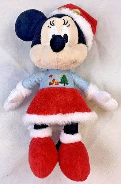 Disney Minnie Mouse Kerst Pluche Knuffel 25cm Kerstoutfit, Coolsingel 104, 3011 AG Rotterdam, Netherlands, Disney, Disney, Verzenden