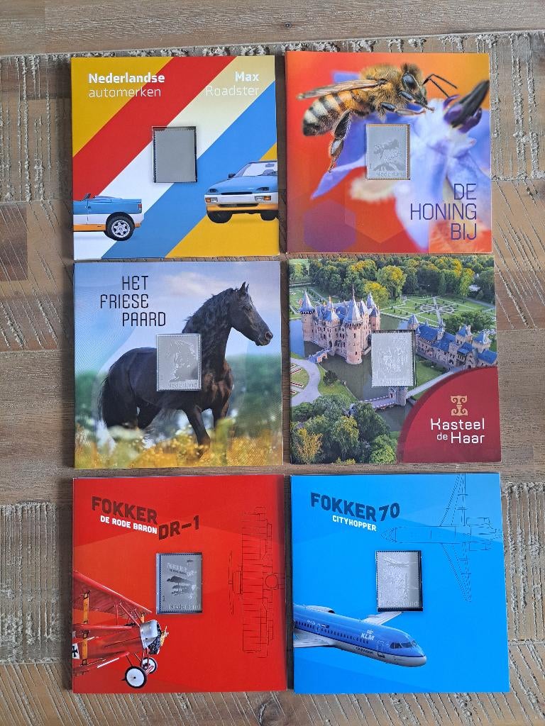 Zilveren postzegels, Ophalen of Verzenden, Na 1940, Postfris